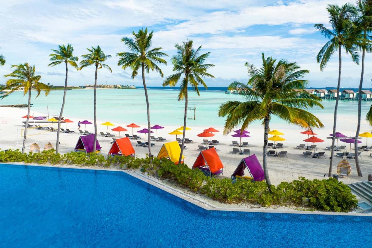 马尔代夫硬石酒店 Emboodhoo Lagoon 外观 照片 The beach at Atlantis Paradise Island