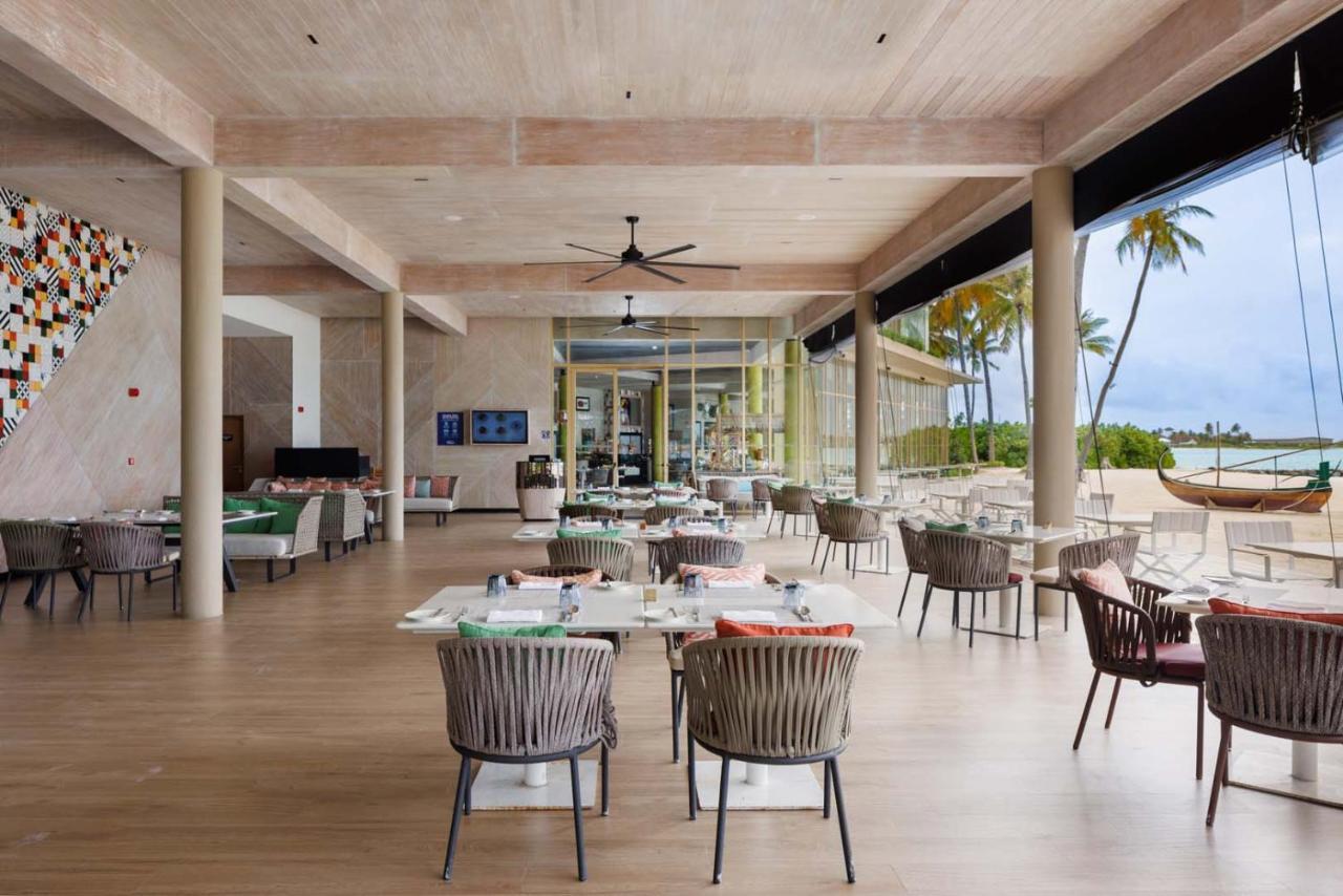 马尔代夫硬石酒店 Emboodhoo Lagoon 外观 照片 The Beach Club