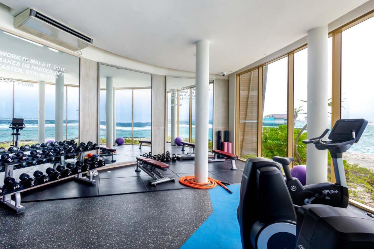 马尔代夫硬石酒店 Emboodhoo Lagoon 外观 照片 The gym at the W Maldives