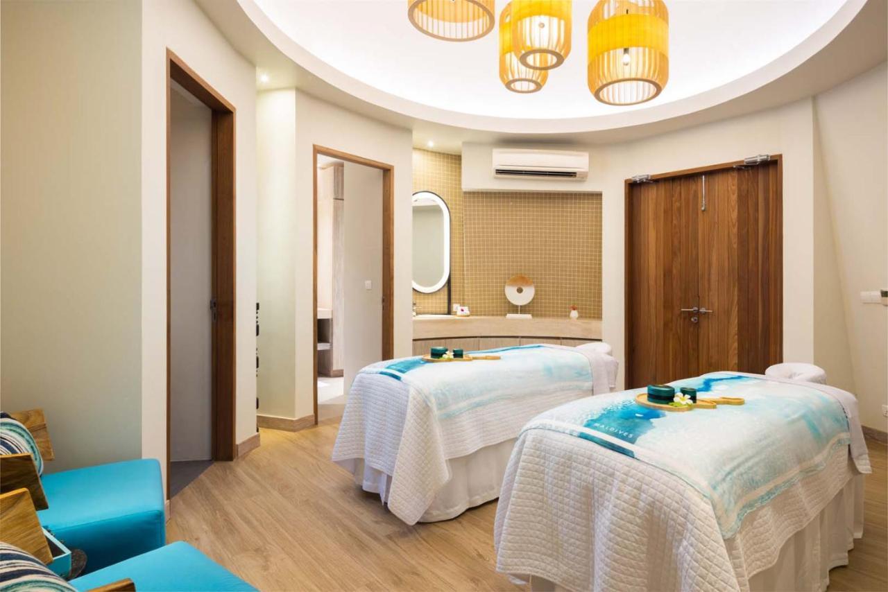 马尔代夫硬石酒店 Emboodhoo Lagoon 外观 照片 Spa at The Westin Maldives