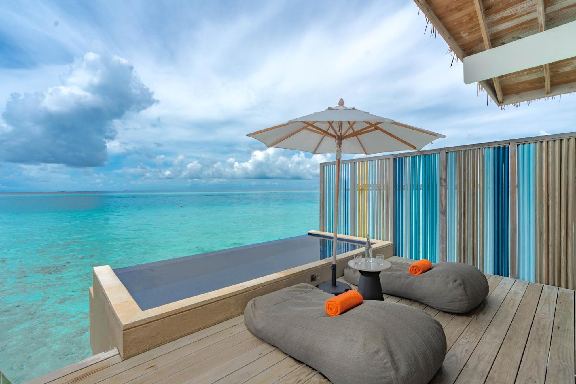 马尔代夫硬石酒店 Emboodhoo Lagoon 外观 照片